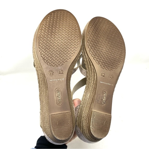 Rieker 62405-31 Fanny 05 Sandals Rose Synthetic - Picture 6 of 7